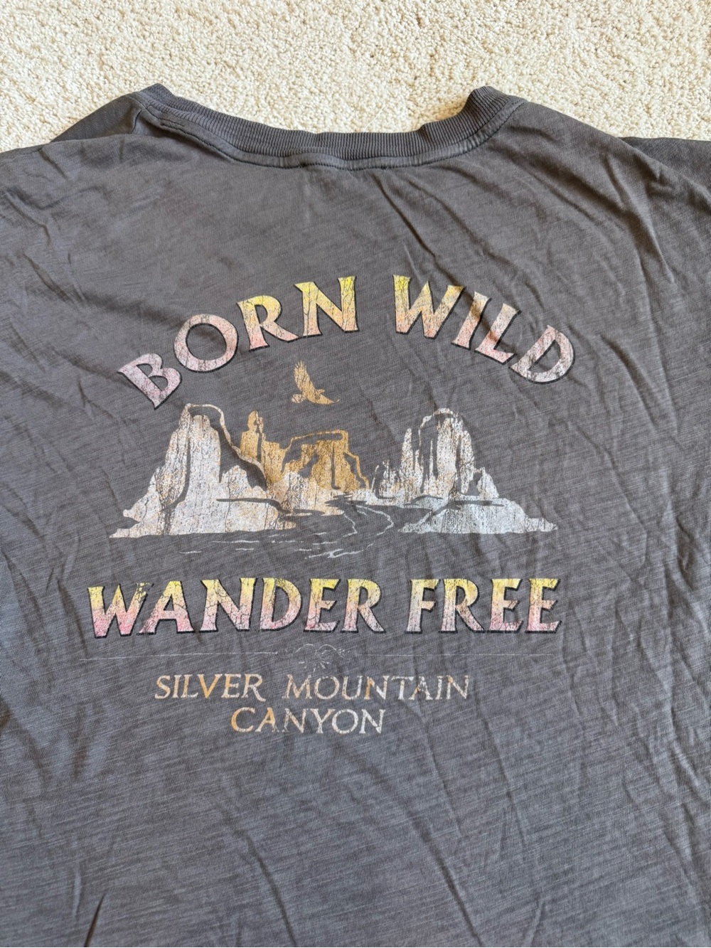 Spell & The Gypsy Collective Ride Until Dusk Biker Tee Medium Gray - Picture 9 of 11